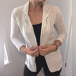 Striped Blazer